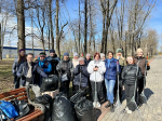 Большая команда стройкомплекса на субботнике!