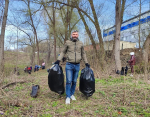Большая команда стройкомплекса на субботнике!