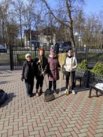 Участие в субботнике