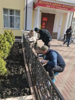 Участие в субботнике
