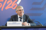 Дмитрий Миляев принял участие в пресс-конференции, посвященной итогам хоккейного сезона 2025/2026 команд системы «Академии хоккея им. Б.П. Михайлова»