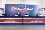 Дмитрий Миляев принял участие в пресс-конференции, посвященной итогам хоккейного сезона 2025/2026 команд системы «Академии хоккея им. Б.П. Михайлова»