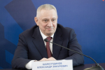 Дмитрий Миляев принял участие в пресс-конференции, посвященной итогам хоккейного сезона 2025/2026 команд системы «Академии хоккея им. Б.П. Михайлова»