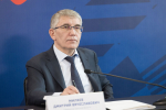 Дмитрий Миляев принял участие в пресс-конференции, посвященной итогам хоккейного сезона 2025/2026 команд системы «Академии хоккея им. Б.П. Михайлова»