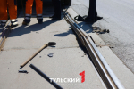 Движение трамваев из Пролетарского округа в центр Тулы полностью заблокировано