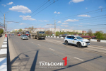 Движение трамваев из Пролетарского округа в центр Тулы полностью заблокировано