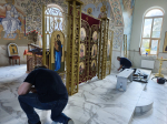 Работа мастера-кузнеца
