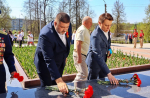 В Суворове прошел автопробег по местам боевой славы