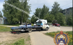 Велосипедист попал в больницу после ДТП под Тулой
