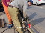 В Туле из-за жары на Пролетарском мосту снова выгнуло рельсы