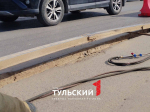 В Туле из-за жары на Пролетарском мосту снова выгнуло рельсы