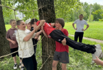 В Новомосковске прошла акция «Равнение на Победу!»