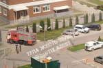 Обломки беспилотника упали рядом со школой в Туле