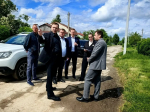 Тульское правительство проверило ход дорожных работ в Веневском и Ясногорском районах