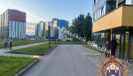 Ребёнок госпитализирован после наезда автомобиля во дворе жилого дома в Туле