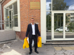 Сергей Гребенщиков передал зареченской поликлинике подарки для маленьких пациентов