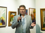Ученик Ильи Глазунова, член-корреспондент Российской академии художеств Дмитрий Слепушкин представил персональную выставку в Выставочном зале