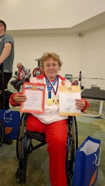 Ирина Ширяева завоевала золото чемпионата России по пауэрлифтингу спорта лиц с ПОДА