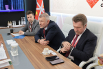 ПМЭФ-2026: Дмитрий Миляев встретился с руководством компании «ЕвроХим»
