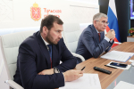 ПМЭФ-2026: Дмитрий Миляев обсудил с руководством Совкомбанка развитие финансовых услуг в Тульской области