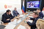ПМЭФ-2026: Дмитрий Миляев обсудил с руководством Совкомбанка развитие финансовых услуг в Тульской области