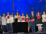Выпускной вечер в городском концертном зале