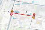 В Туле с 13 июня на улице Коминтерна ограничили движение транспорта