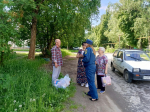 В Белевском районе сотрудники МЧС России и волонтеры усилили профилактическую работу