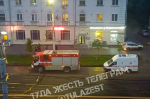 В Туле загорелось отделение Сбербанка на улице Фрунзе