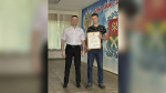 Новомосковец задержал агрессивного соседа, угрожавшего убить свою семью