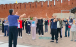 Тульский кардиодиспансер провел прогулку на 10 тысяч шагов с врачами