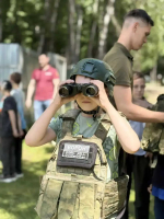 Под Тулой школьники встретились с участниками проекта «Герой 71»