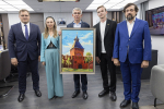 Дмитрий Миляев встретился с авторами арт-проекта «Миссия в архитектуре»