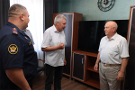 Руководство и коллектив УФСИН России по Тульской области поздравили Вячеслава Васильевича Кочетыгова с 75-летним юбилеем