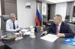 Дмитрий Миляев обсудил расширение ОЭЗ «Узловая» и привлечение новых инвесторов