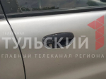 В Туле на парковке облили автомобиль жидкостью для удаления краски