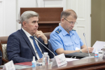 Дмитрий Миляев провел заседание комиссии по предупреждению и ликвидации чрезвычайных ситуаций