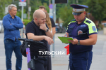 Самокатчики в Туле стали реже нарушать ПДД