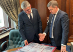 Дмитрий Миляев провел рабочую встречу с генеральным директором Президентского фонда культурных инициатив Романом Кармановым