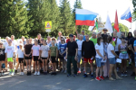 В Чернском районе прошел легкоатлетический пробег