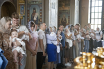 В Туле состоялось торжественное таинство крещения детей из многодетных семей