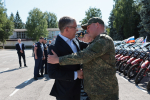 В День ВДВ тульским военнослужащим передали партию техники и дополнительного имущества