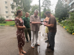 Дарья Герасимова приняла участие в приемке работ по благоустройству