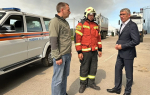 Миляев приехал на склад Вайлдбериз в Алексине, пострадавший от атаки БПЛА