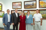Выставка работ Заслуженного художника РФ и Почетного гражданина Тулы Ивана Васильевича Щербино открылась в Выставочном зале