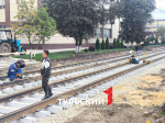 На улице Коминтерна в Туле завершили треть ремонтных работ