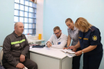 Председатель комиссии палаты по охране здоровья провела приём в исправительной колонии
