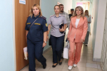 Председатель комиссии палаты по охране здоровья провела приём в исправительной колонии