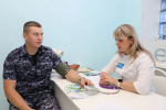 Председатель комиссии палаты по охране здоровья провела приём в исправительной колонии