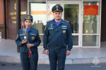 В День офицера России и ко Дню Государственного флага Российской Федерации в Туле наградили спасателей
